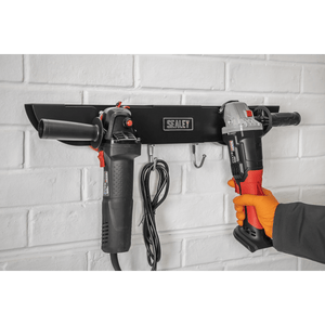 Sealey AGSR2 Angle Grinder Storage Rack 2-Bay - AGSR2 - Sealey Tools UK - Trade Counter Direct