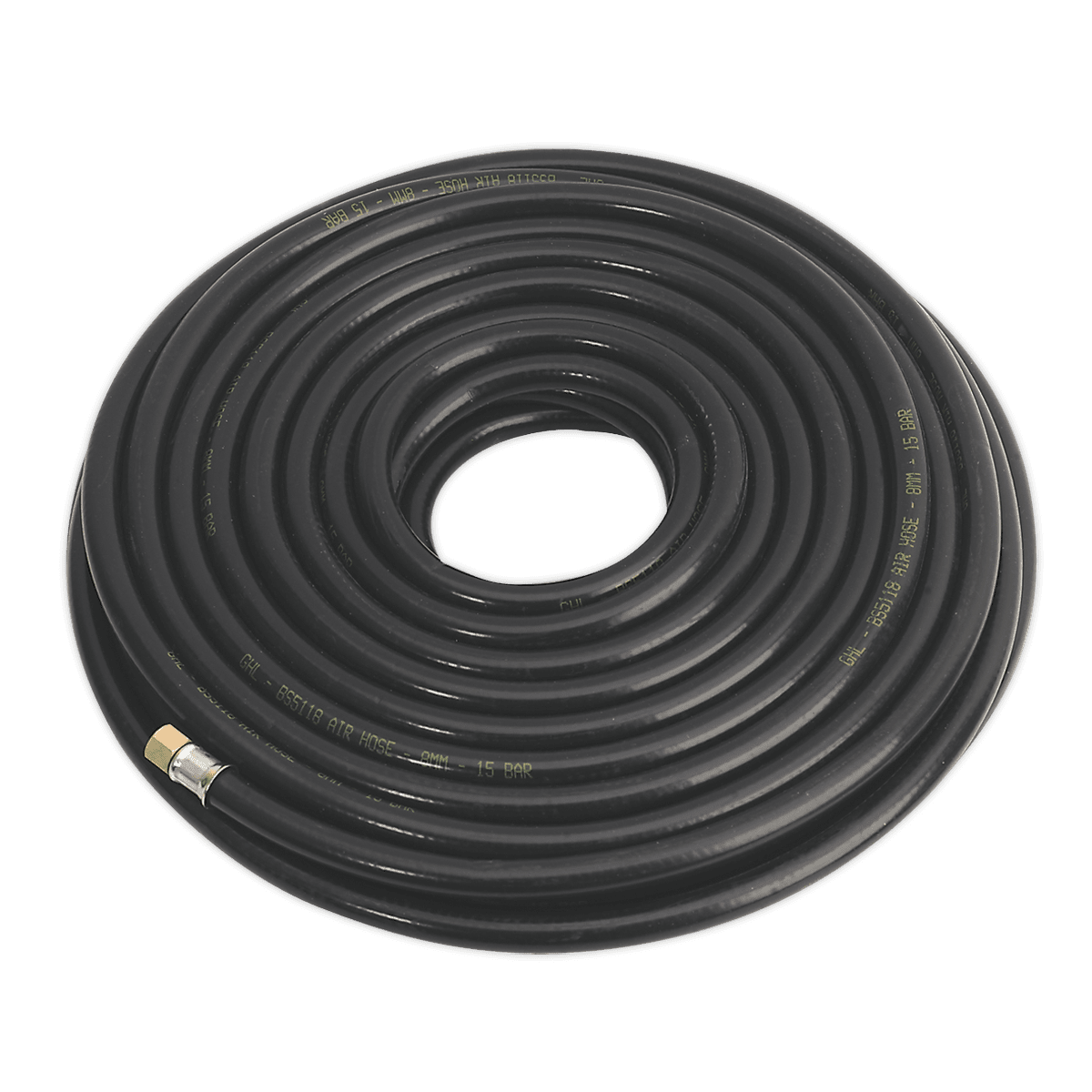 Sealey AH20RX Air Hose 20m x Ø8mm with 1/4"BSP Unions Heavy - Duty - AH20RX - Sealey Tools UK - Trade Counter Direct