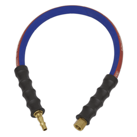 Sealey AH2R Air Leader Hose 600mm x 8mm with Tailpiece & 1/4"BSP Union - AH2R - Sealey Tools UK - Trade Counter Direct