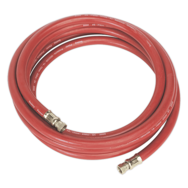 Sealey AHC538 Air Hose 5m x 10mm with 1/4"BSP Unions - AHC538 - Sealey Tools UK - Trade Counter Direct