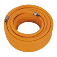 Sealey AHHC1538 Air Hose 15m x Ø10mm Hybrid High - Visibility with 1/4"BSP Unions - AHHC1538 - Sealey Tools UK - Trade Counter Direct