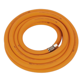 Sealey AHHC538 Air Hose 5m x 10mm Hybrid High - Visibility with 1/4"BSP Unions - AHHC538 - Sealey Tools UK - Trade Counter Direct