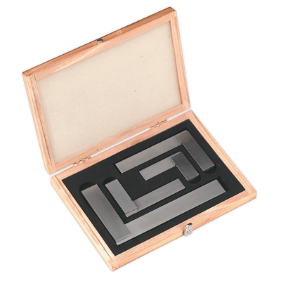 Sealey AK11000 Precision Steel Square Set 4pc - AK11000 - Sealey Tools UK - Trade Counter Direct