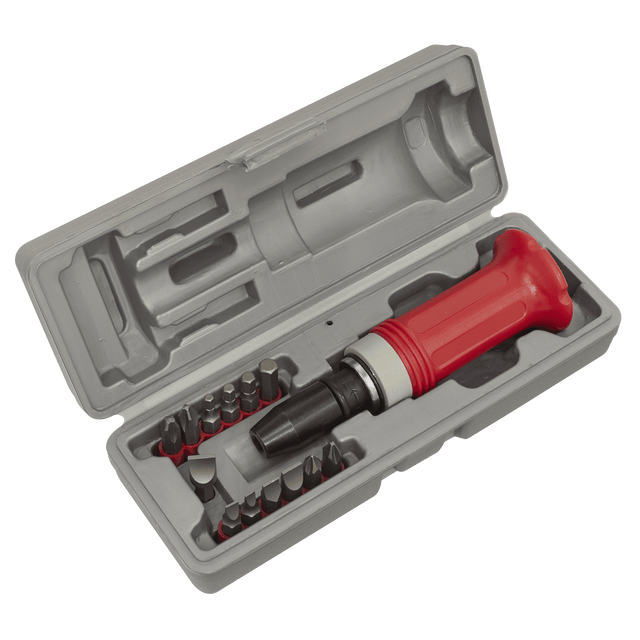 Sealey AK2081 Impact Driver Set 15pc Protection Grip - AK2081 - Sealey Tools UK - Trade Counter Direct
