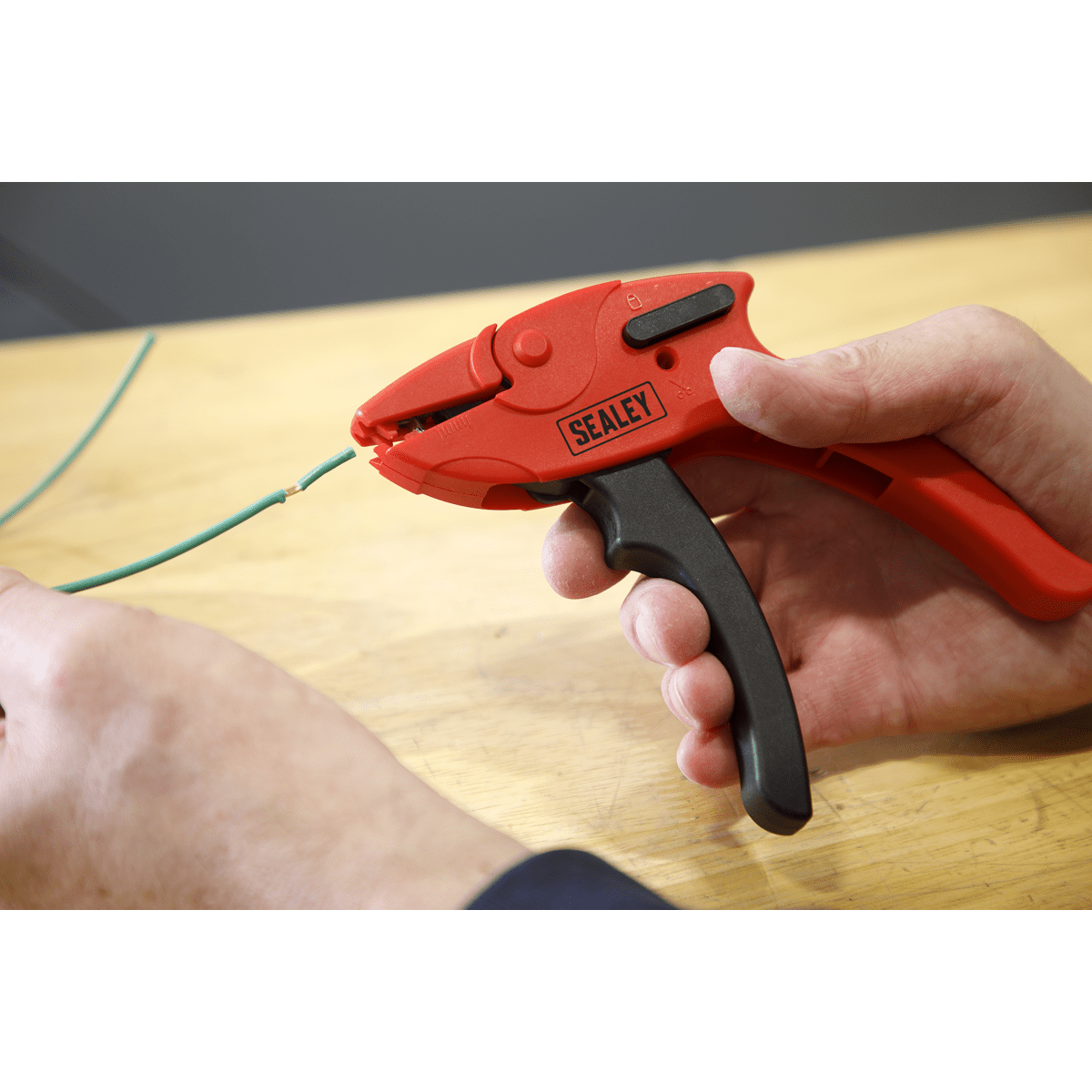 Sealey AK2269 Automatic Pistol Grip Wire Stripping Tool - AK2269 - Sealey Tools UK - Trade Counter Direct
