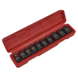 Sealey AK2301 Impact TRX - Star Female Socket Set 10pc 1/2in Sq Drive - Impact Socket Sets - SLY-12683 - Sealey Tools UK - Trade Counter Direct