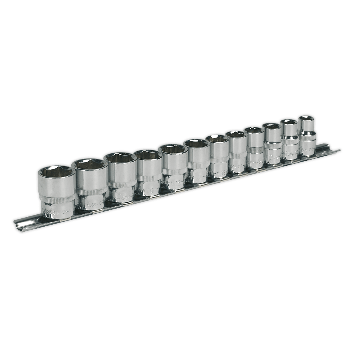 Sealey AK2693 Socket Set 12pc 3/8"Sq Drive WallDrive® Metric - AK2693 - Sealey Tools UK - Trade Counter Direct
