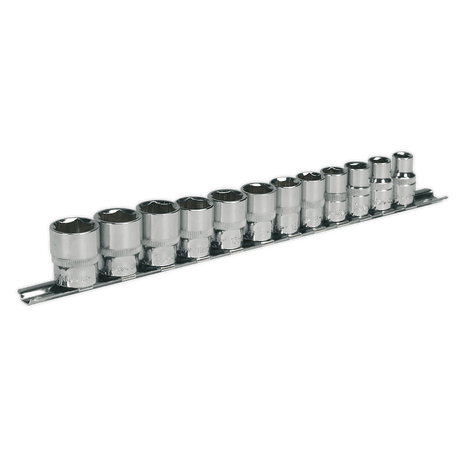 Sealey AK2693 Socket Set 12pc 3/8"Sq Drive WallDrive® Metric - AK2693 - Sealey Tools UK - Trade Counter Direct