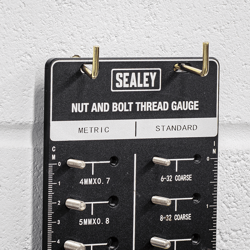Sealey AK28 Metric/Imperial Nut & Bolt Thread Checker - AK28 - Sealey Tools UK - Trade Counter Direct