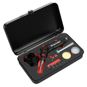 Sealey AK2971 Butane Indexing Soldering Iron Kit 3 - in - 1 - AK2971 - Sealey Tools UK - Trade Counter Direct