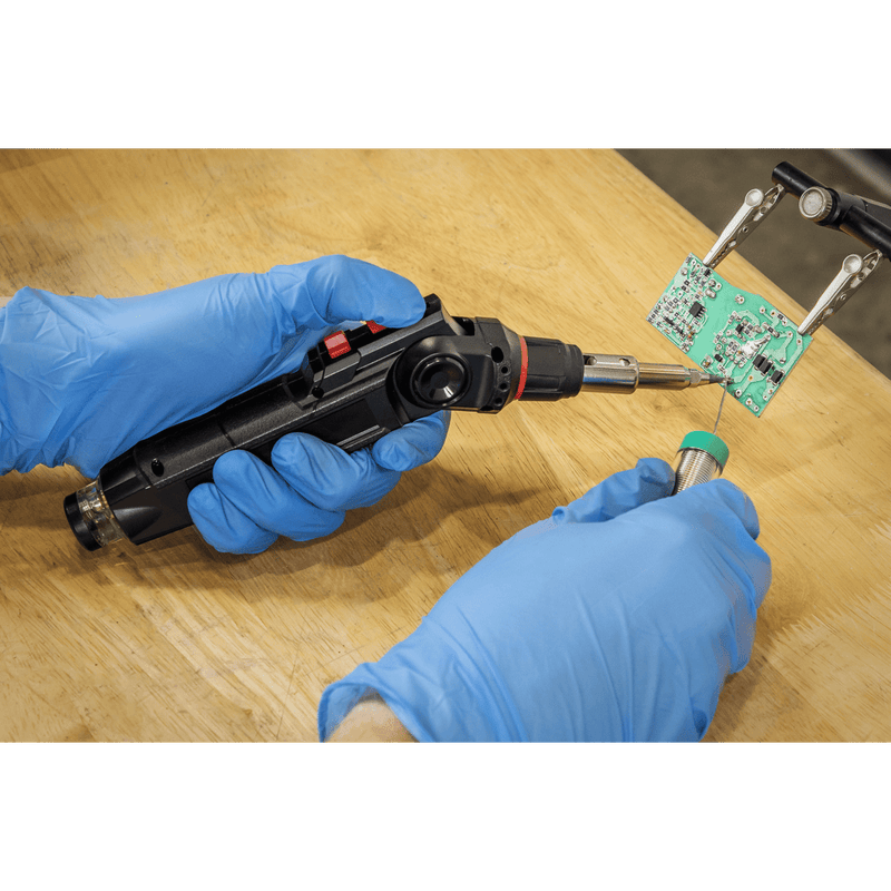 Sealey AK2971 Butane Indexing Soldering Iron Kit 3 - in - 1 - AK2971 - Sealey Tools UK - Trade Counter Direct
