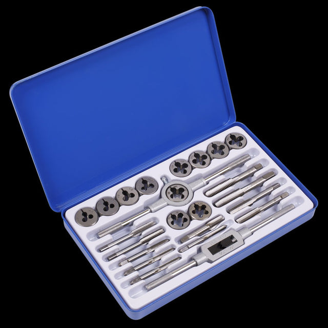 Sealey AK3024IMP Tap & Split Die Set Imperial 24pc - AK3024IMP - Sealey Tools UK - Trade Counter Direct