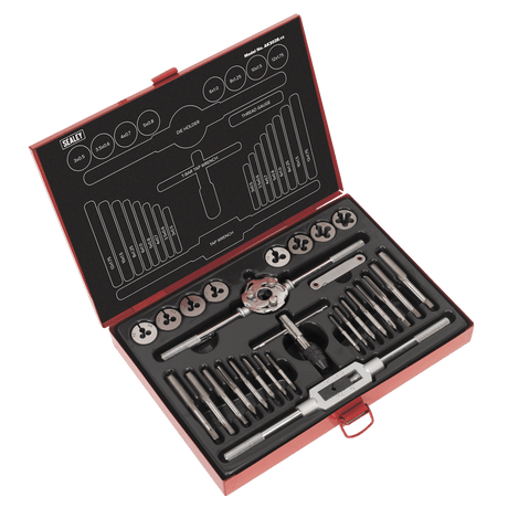 Sealey AK3028 Tap & Die Set 28pc Split Dies Metric - AK3028 - Sealey Tools UK - Trade Counter Direct