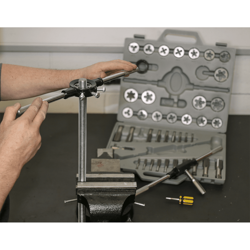 Sealey AK303 45pc Tap & Die Set Split Dies - Metric - AK303 - Sealey Tools UK - Trade Counter Direct