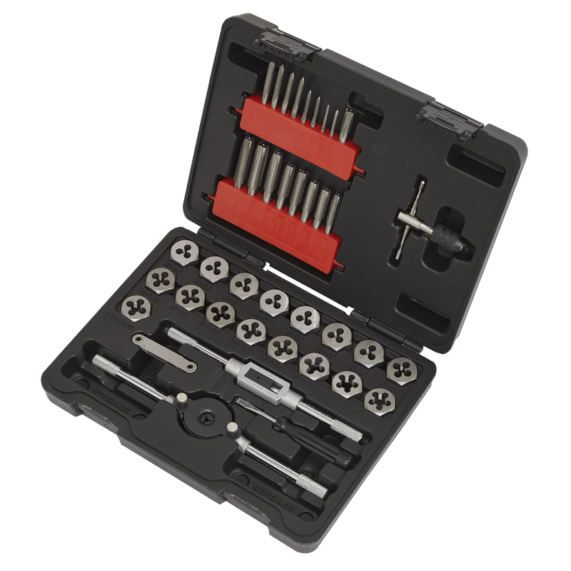 Sealey AK3039HM Metric Tap & Hex Die Set 39pc - AK3039HM - Sealey Tools UK - Trade Counter Direct