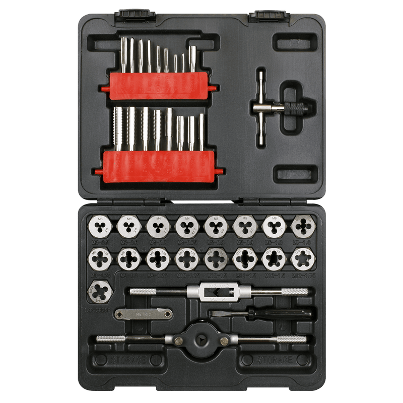 Sealey AK3039HM Metric Tap & Hex Die Set 39pc - AK3039HM - Sealey Tools UK - Trade Counter Direct