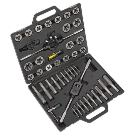 Sealey AK303IMP Tap & Die Set 45pc Split Dies Imperial - AK303IMP - Sealey Tools UK - Trade Counter Direct