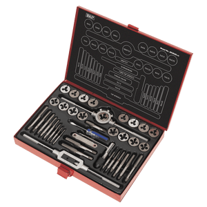 Sealey AK3040 40pc Tap & Die Set Split Dies - Metric - AK3040 - Sealey Tools UK - Trade Counter Direct