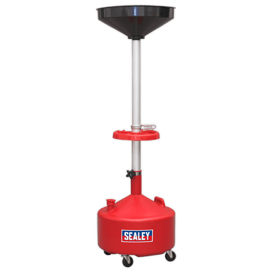 Sealey AK36D Manual Discharge Mobile Oil Drainer 36L - AK36D - Sealey Tools UK - Trade Counter Direct