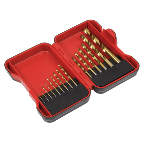 Sealey AK3715HSS HSS Drill Bit Set 15pc - AK3715HSS - Sealey Tools UK - Trade Counter Direct