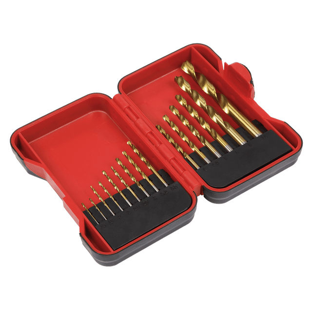 Sealey AK3715HSS HSS Drill Bit Set 15pc - AK3715HSS - Sealey Tools UK - Trade Counter Direct