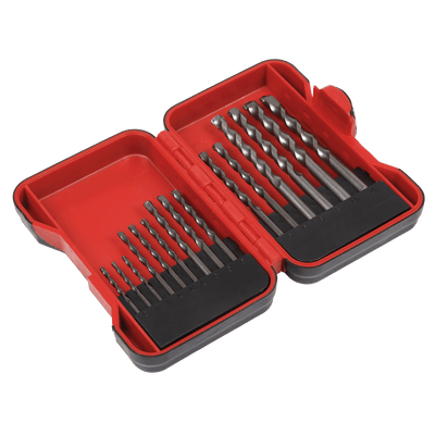 Sealey AK3715M Masonry Drill Bit Set 15pc - AK3715M - Sealey Tools UK - Trade Counter Direct