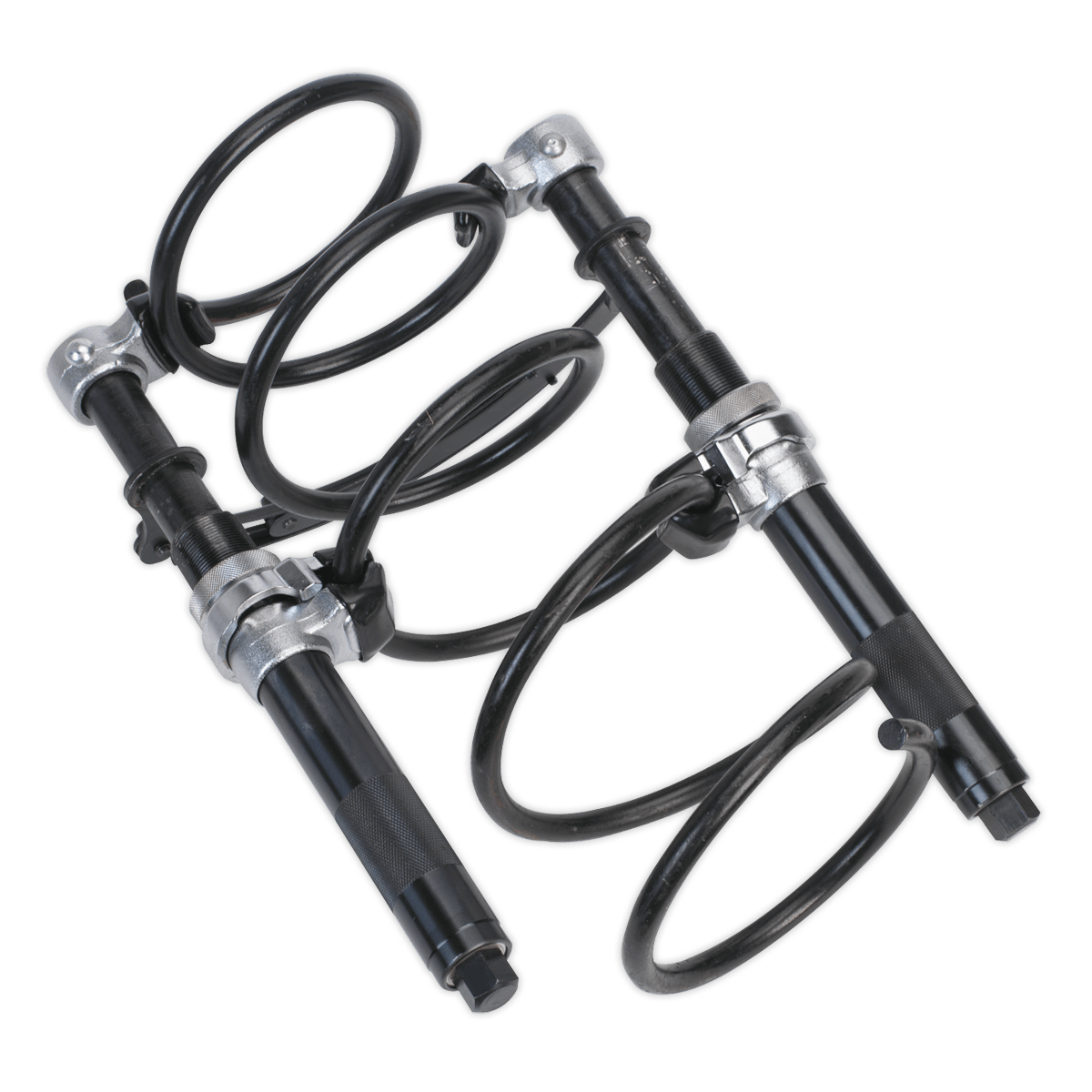 Sealey AK3843 Heavy-Duty Coil Spring Compressor Set 1200kg 2pc - AK3843 - Sealey Tools UK - Trade Counter Direct