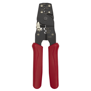 Sealey AK3850 Non-Ratcheting Crimping Tool Insulated/Non-Insulated Terminals - AK3850 - Sealey Tools UK - Trade Counter Direct