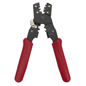 Sealey AK3850 Non-Ratcheting Crimping Tool Insulated/Non-Insulated Terminals - AK3850 - Sealey Tools UK - Trade Counter Direct
