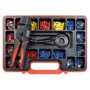 Sealey AK386 Ratchet Crimping Tool Kit 552pc - AK386 - Sealey Tools UK - Trade Counter Direct
