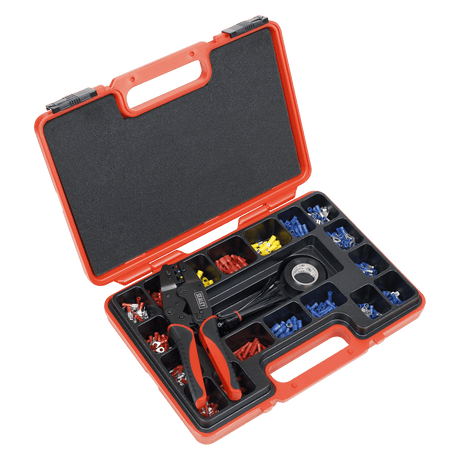 Sealey AK386 Ratchet Crimping Tool Kit 552pc - AK386 - Sealey Tools UK - Trade Counter Direct