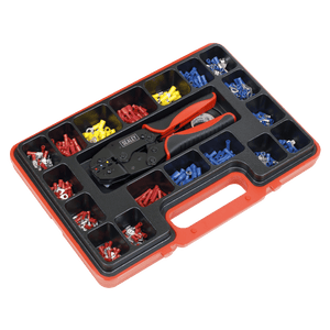 Sealey AK386 Ratchet Crimping Tool Kit 552pc - AK386 - Sealey Tools UK - Trade Counter Direct