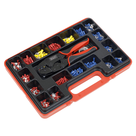 Sealey AK386 Ratchet Crimping Tool Kit 552pc - AK386 - Sealey Tools UK - Trade Counter Direct