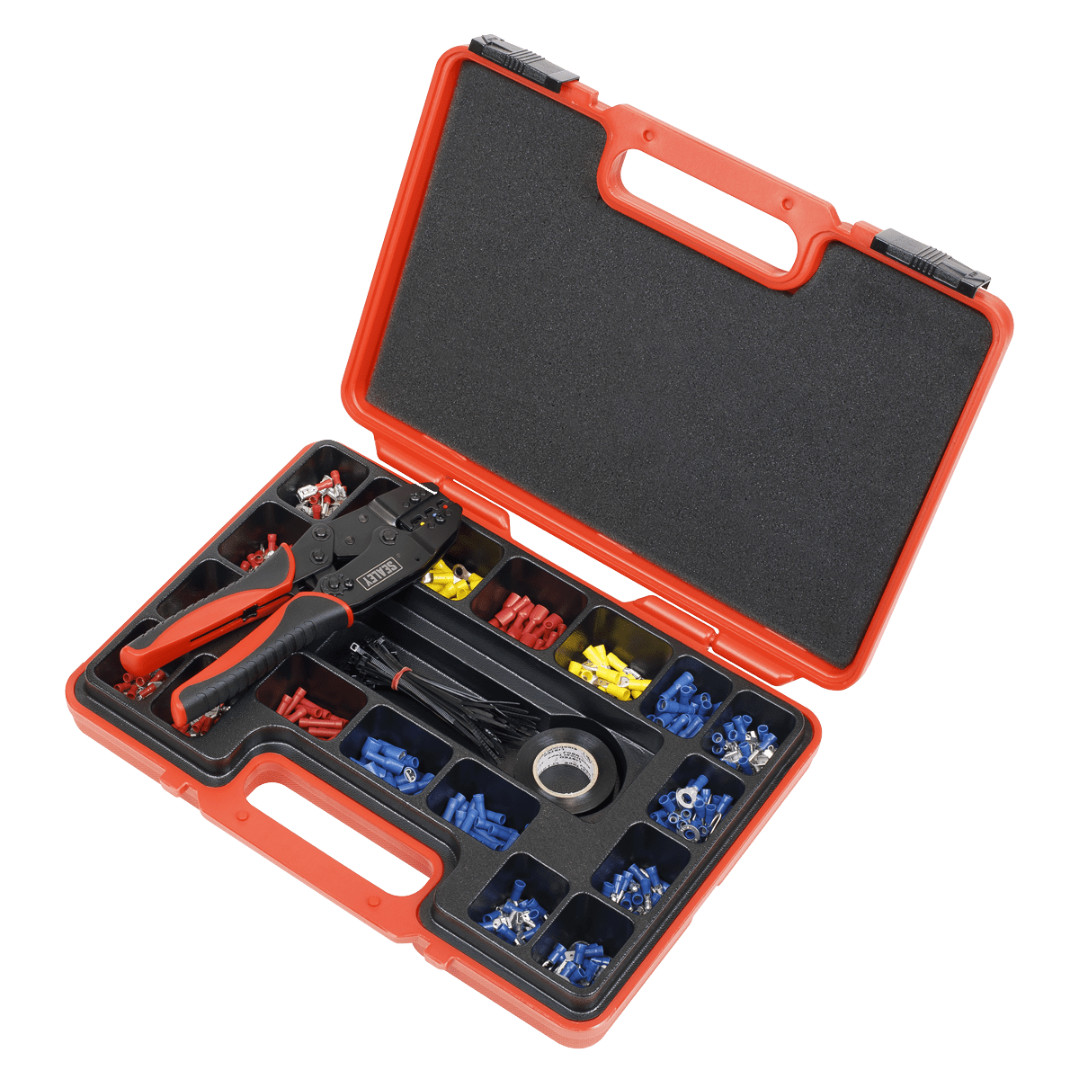Sealey AK386 Ratchet Crimping Tool Kit 552pc - AK386 - Sealey Tools UK - Trade Counter Direct