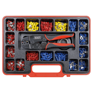Sealey AK386 Ratchet Crimping Tool Kit 552pc - AK386 - Sealey Tools UK - Trade Counter Direct