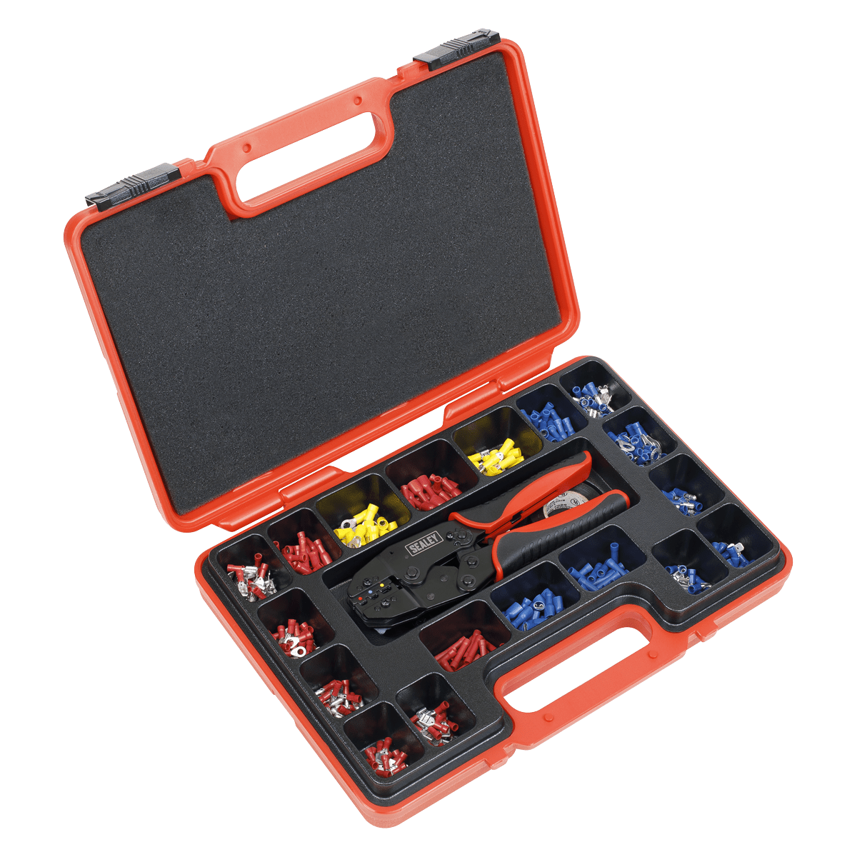 Sealey AK386 Ratchet Crimping Tool Kit 552pc - AK386 - Sealey Tools UK - Trade Counter Direct