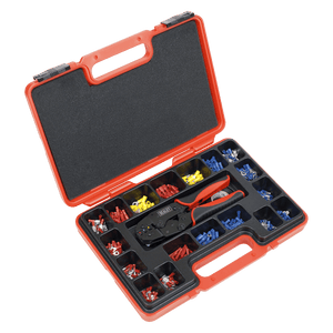 Sealey AK386 Ratchet Crimping Tool Kit 552pc - AK386 - Sealey Tools UK - Trade Counter Direct