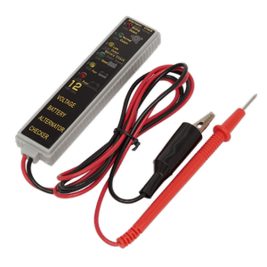 Sealey AK400 LED Battery & Alternator Tester 12V - AK400 - Sealey Tools UK - Trade Counter Direct