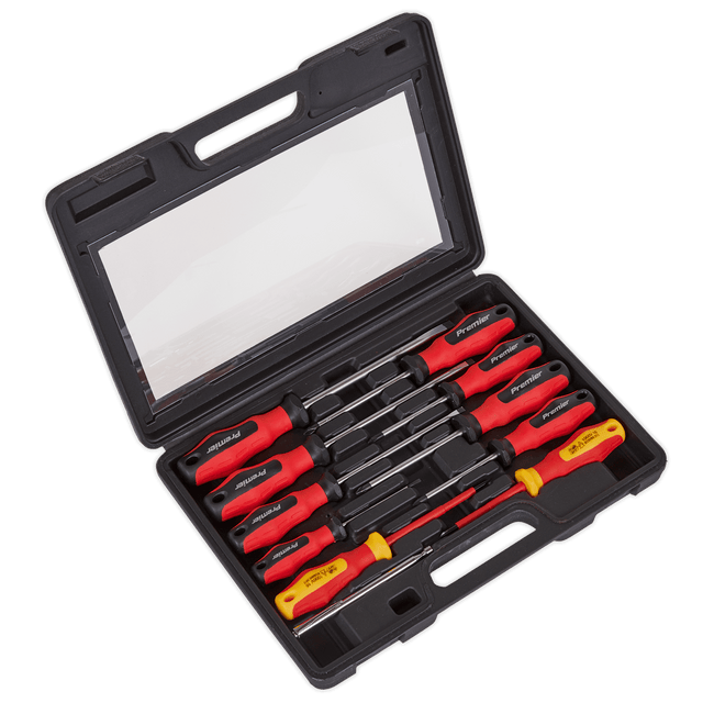 Sealey AK4332 Screwdriver Set 11pc PowerMAX® - AK4332 - Sealey Tools UK - Trade Counter Direct