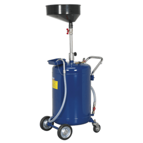 Sealey AK458DX Mobile Oil Drainer 110L Air Discharge - AK458DX - Sealey Tools UK - Trade Counter Direct