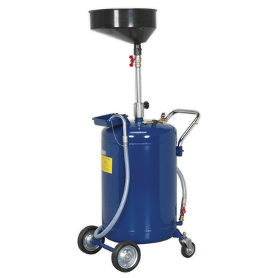 Sealey AK458DX Mobile Oil Drainer 110L Air Discharge - AK458DX - Sealey Tools UK - Trade Counter Direct