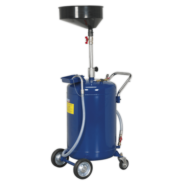 Sealey AK458DX Mobile Oil Drainer 110L Air Discharge - AK458DX - Sealey Tools UK - Trade Counter Direct