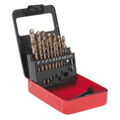 Sealey AK4701 HSS Cobalt Fully Ground Drill Bit Set 19pc - AK4701 - Sealey Tools UK - Trade Counter Direct