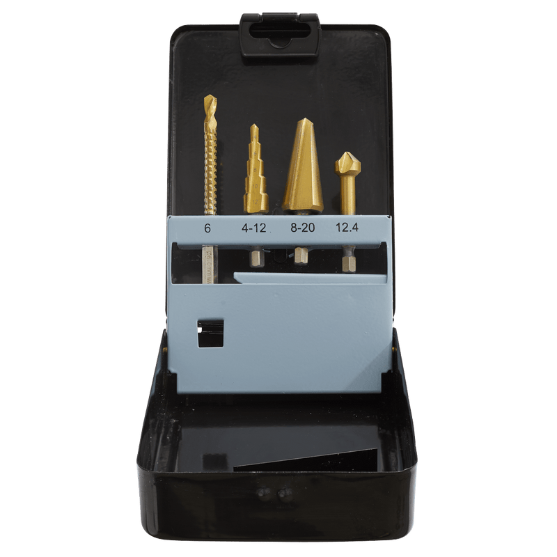 Sealey AK4704 Multifunction Drill Bit Set 4pc - AK4704 - Sealey Tools UK - Trade Counter Direct
