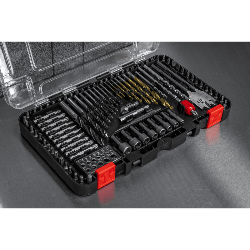 Sealey AK47104 Drill & Bit Accessory Set 104pc - AK47104 - Sealey Tools UK - Trade Counter Direct