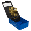 Sealey AK4725 HSS Fully Ground Drill Bit Set 25pc DIN 338 Metric - AK4725 - Sealey Tools UK - Trade Counter Direct