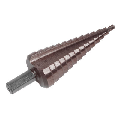 Sealey AK4732 Straight Flute HSS Cobalt Step Drill Bit 4-30mm - AK4732 - Sealey Tools UK - Trade Counter Direct