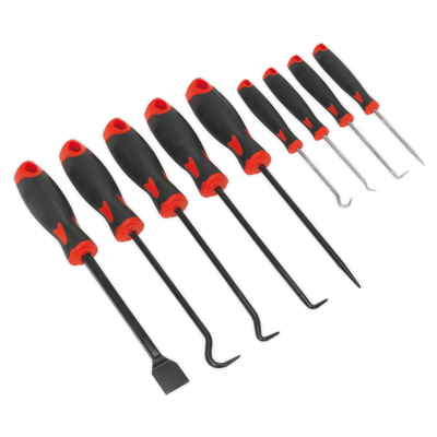 Sealey AK5209 Scraper & Hook Set 9pc - AK5209 - Sealey Tools UK - Trade Counter Direct