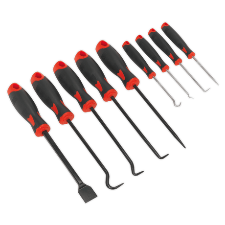Sealey AK5209 Scraper & Hook Set 9pc - AK5209 - Sealey Tools UK - Trade Counter Direct