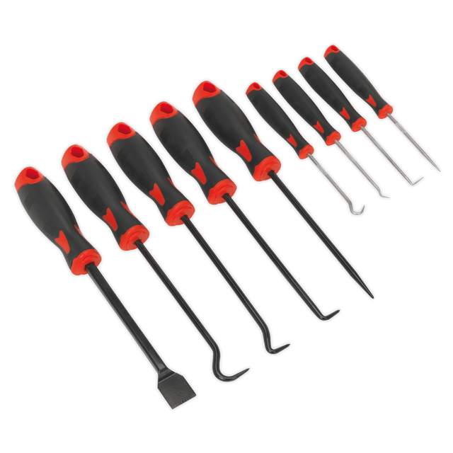 Sealey AK5209 Scraper & Hook Set 9pc - AK5209 - Sealey Tools UK - Trade Counter Direct